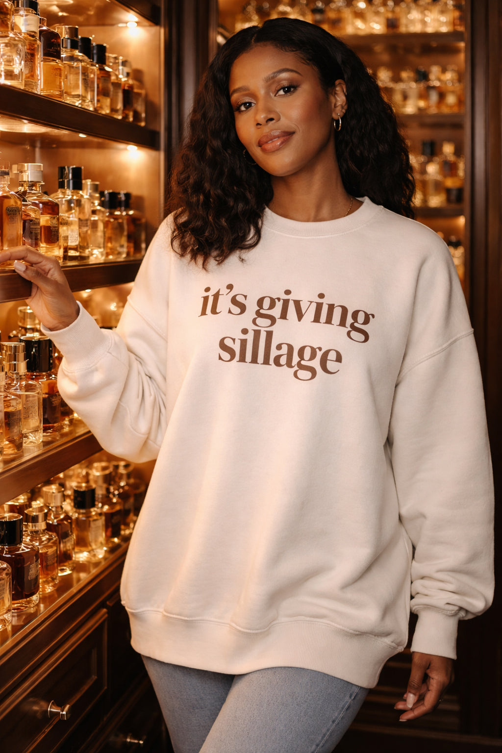 It's Giving Sillage Crewneck