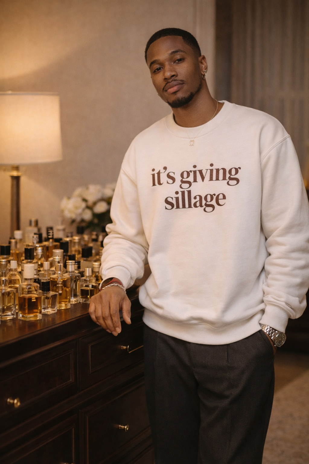 It's Giving Sillage Crewneck