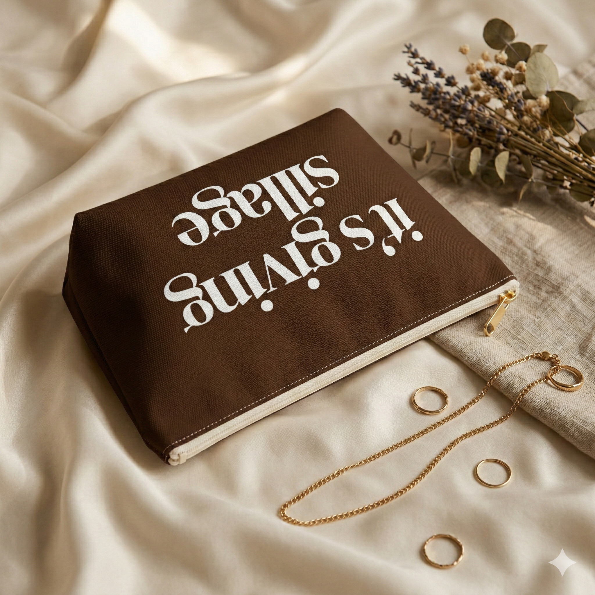 “it’s giving sillage” Makeup Bag & Accessory Pouch